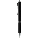 Nash ballpoint pen with coloured barrel and grip