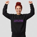 model wearing Appleton Netball Club Supporters Sweatshirt - Adult