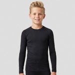 junior model wearing baselayer