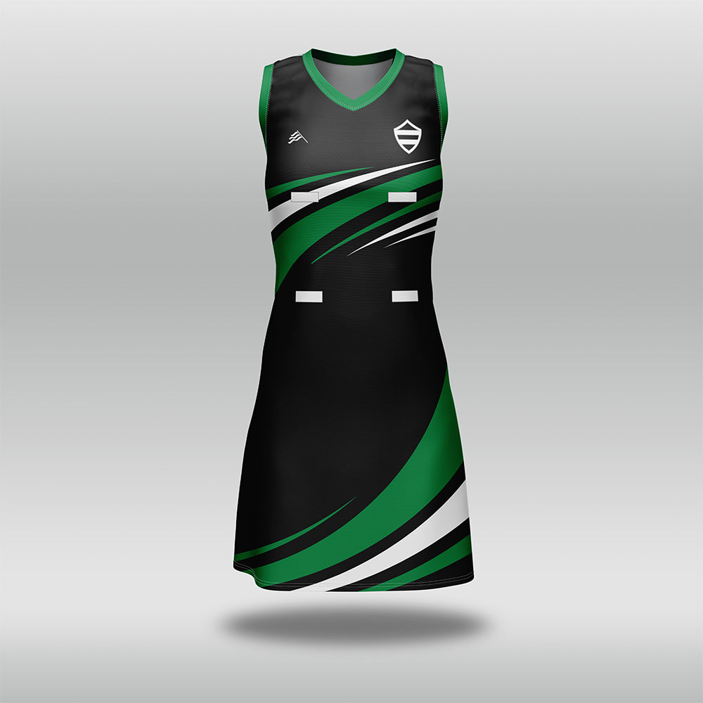 Sublimated Netball Dress Style 1 – Buccaneer Group
