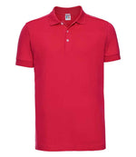 Stretch Piqué Polo Shirt