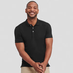 Stretch Piqué Polo Shirt