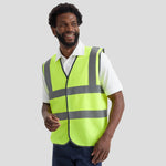 Uneek Hi Vis Safety Waistcoat UC801