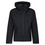 front view of Technical Waterproof Jacket black