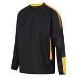 front side view of Edge Pro Contact Top black/amber