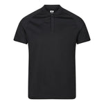 front view of Edge Team Polo black