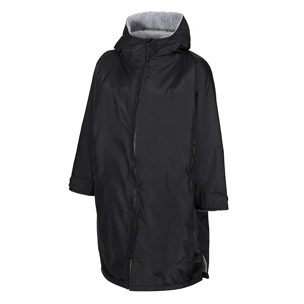front view of Weatherproof Changing Robe (911) black