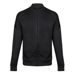front view of Kinetic Sports Full Zip Track Jacket Black