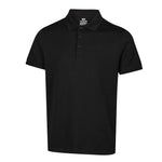 front view of Classic Technical Polo black