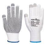 Portwest - Grip 13 PVC Dotted Touchscreen Glove (Pk12)