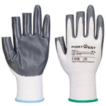 Portwest - Grip 13 Nitrile 3 Fingerless Glove (Pk12)