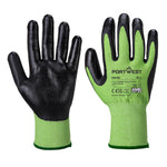 Portwest - Green Cut Glove - Nitrile Foam