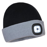 Portwest - Two Tone LED Rechargeable Beanie