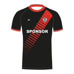 Diagonal Stripes Sublimated Football Shirt Style 1