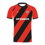 Diagonal Stripes Sublimated Football Shirt Style 7