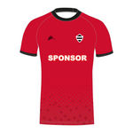 Faded Sublimated Football Shirt Style 1