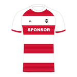 Hooped Sublimated Football Shirt Style 1