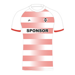 Hooped Sublimated Football Shirt Style 10