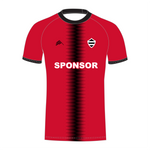 Striped Sublimated Football Shirt Style 6