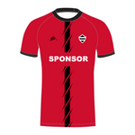 Striped Sublimated Football Shirt Style 7