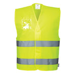 Portwest - Hi-Vis Two Band Dual ID Holder Vest