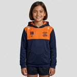 Model wearing Cheshire Stars Netball Club Evo Hoodie – Junior