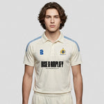 model wearing Northwich Cricket Club Short Sleeve Playing Shirt - Adult