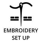 Embroidery Set up Charge