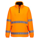 Portwest - Hi-Vis 1/2 Zip Fleece