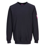 Portwest - Flame Resistant Anti-Static Long Sleeve Sweatshirt