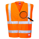 Portwest - Hi-Vis Anti Static Vest - Flame Resistant