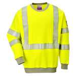 Portwest - Flame Resistant Anti-Static Hi-Vis Sweatshirt
