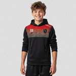 model wearing Hartford Football Club Custom Hoodie – Junior