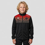model wearing Hartford Football Club Custom Track Top – Junior
