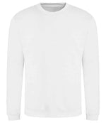 Crew Neck Sweatshirt (White, Brown, Neutral)
