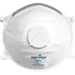 Portwest - FFP3 Valved Dolomite Light Cup Respirator (Pk10)