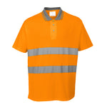 Portwest - Hi-Vis Cotton Comfort Polo Shirt S/S