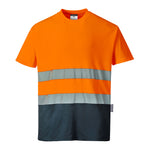 Portwest - Hi-Vis Cotton Comfort Contrast T-Shirt S/S