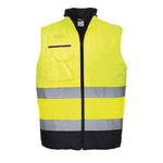 Portwest - Hi-Vis Contrast Bodywarmer