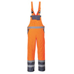 Portwest - Hi-Vis Breathable Contrast Rain Bib and Brace
