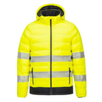 Portwest - Hi-Vis Ultrasonic Heated Tunnel Jacket