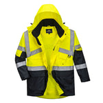 Portwest - Hi-Vis Breathable Contrast Rain Jacket