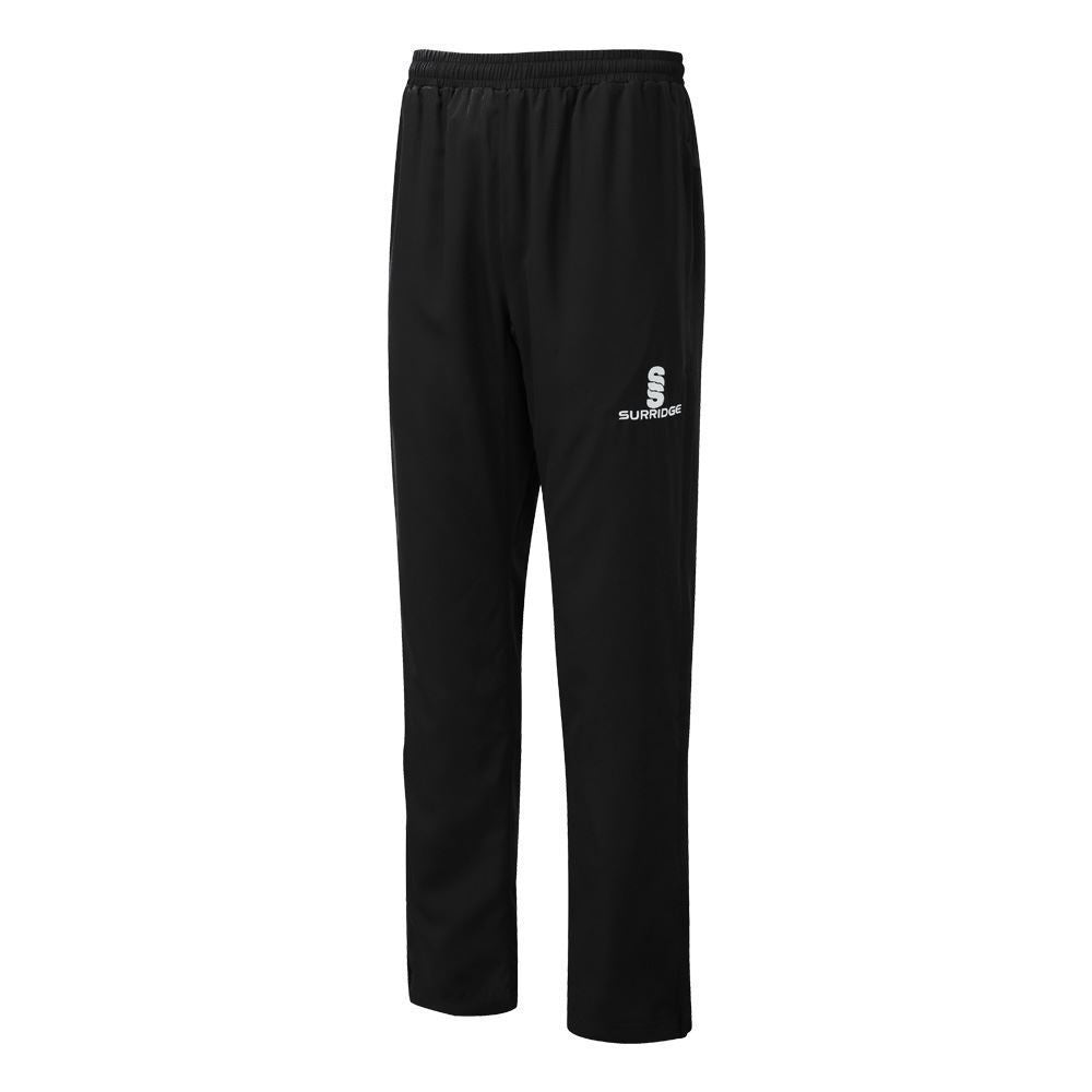 Stuart Surridge Poplin Track Pant With Lycra - Black
