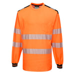Portwest - PW3 Hi-Vis Cotton Comfort T-Shirt L/S