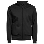 A black Tee Jays Full Zip Sweat Jacket