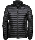 Crossover Padded Jacket black front
