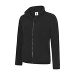 Black Uneek Ladies Classic Full Zip Fleece Jacket UC608