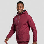 Stuart Surridge Dual Full Zip Training Jacket - Maroon