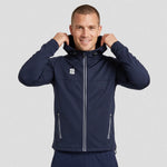 Stuart Surridge Dual Full Zip Hoody - Navy