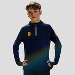 Stuart Surridge 1/4 Zip Dual Performance Top - Navy (Junior)